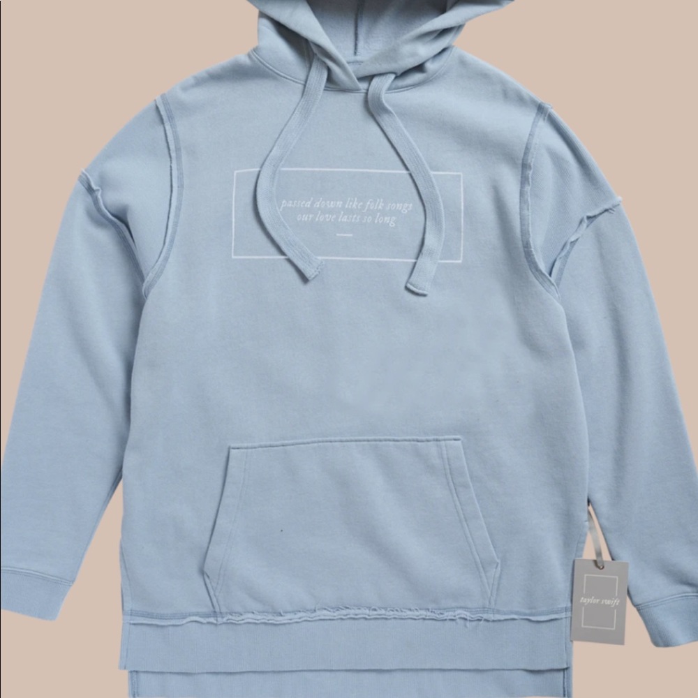 Taylor Swift Folklore “our love lasts so long” sweatshirt limited edition